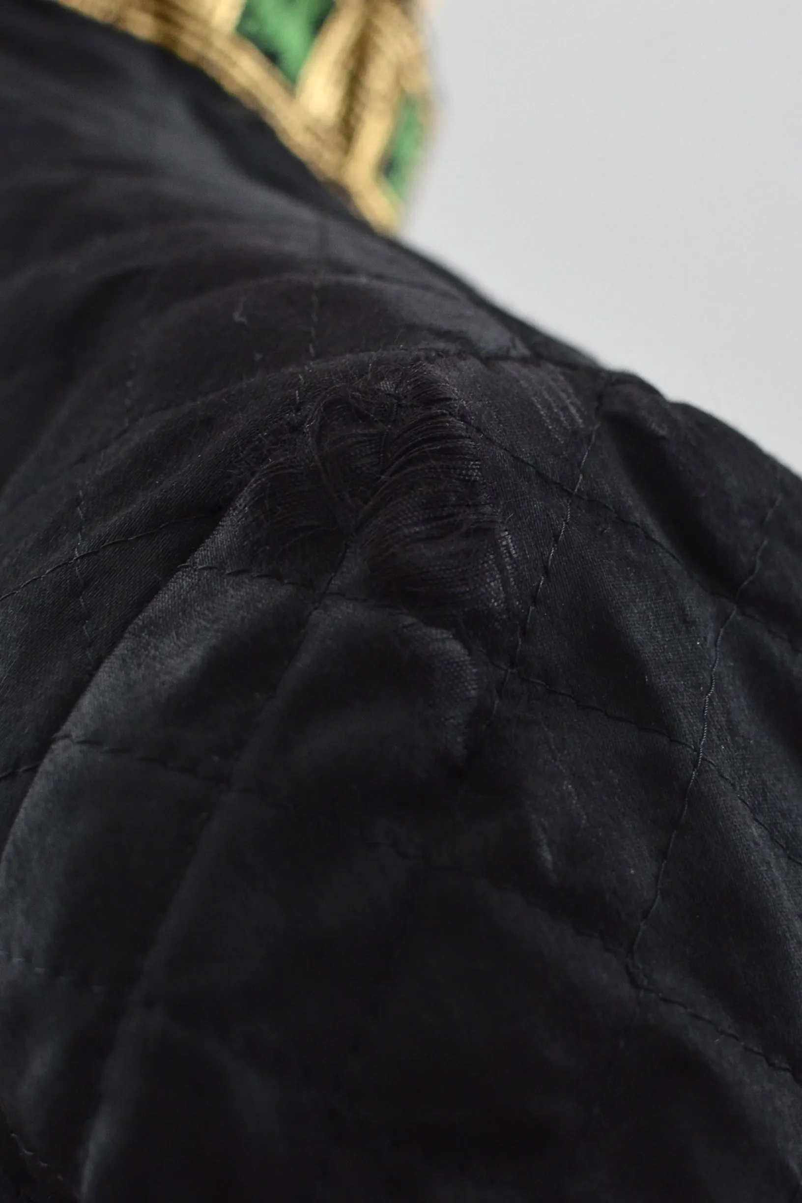 1950s Quilted Jacket / S M