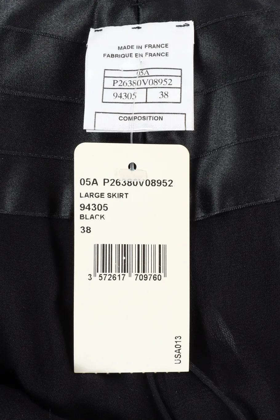 2005A Ribbon Car Wash Silk Skirt