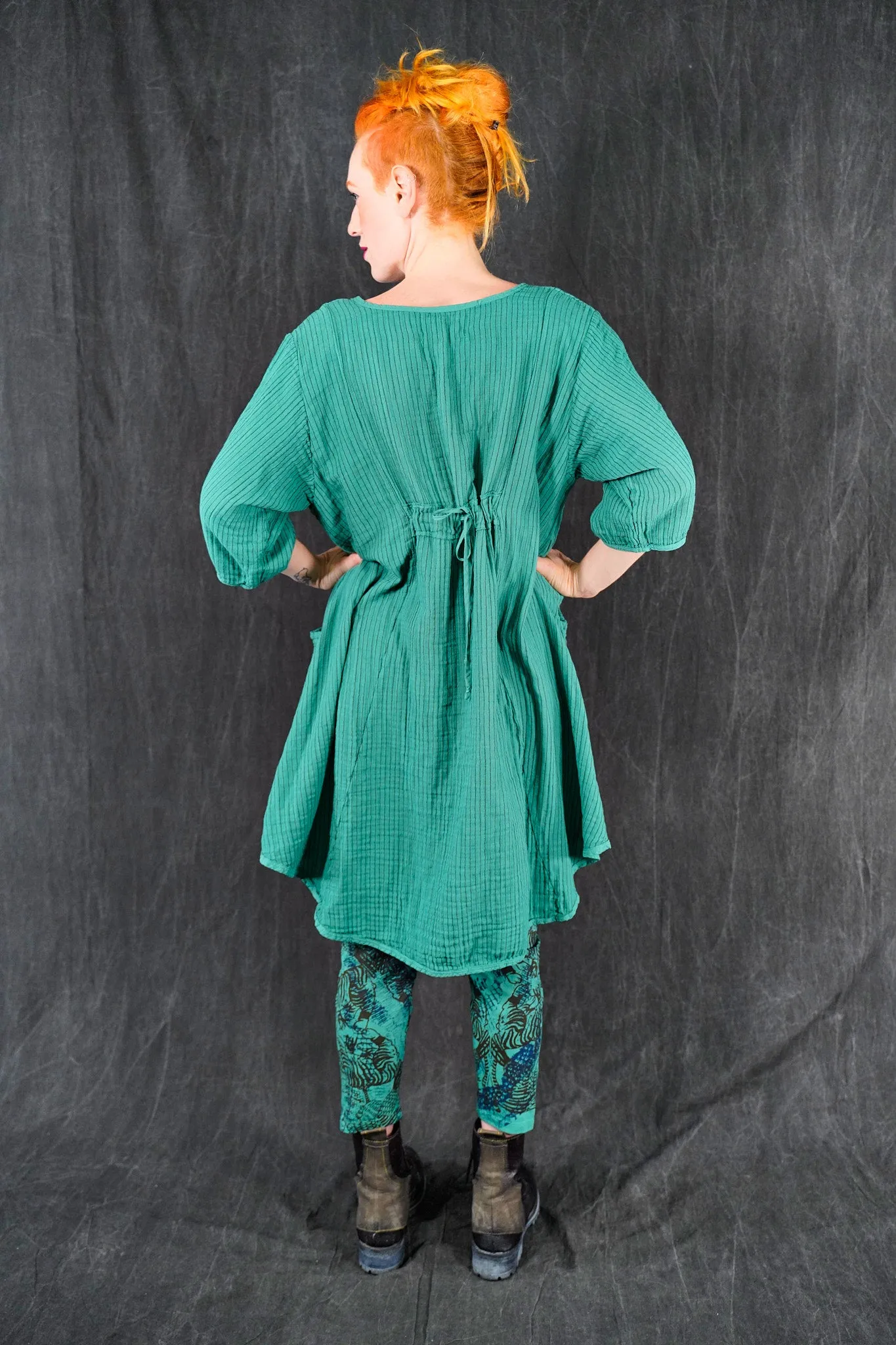 2309 Bliss Dress Cyan-U