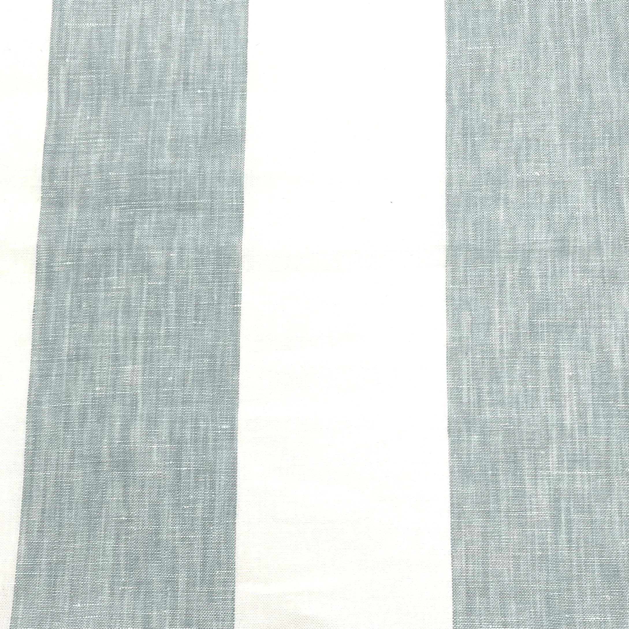 3" Stripe 100% Natural Linen Fabric By The Yard/CL1055
