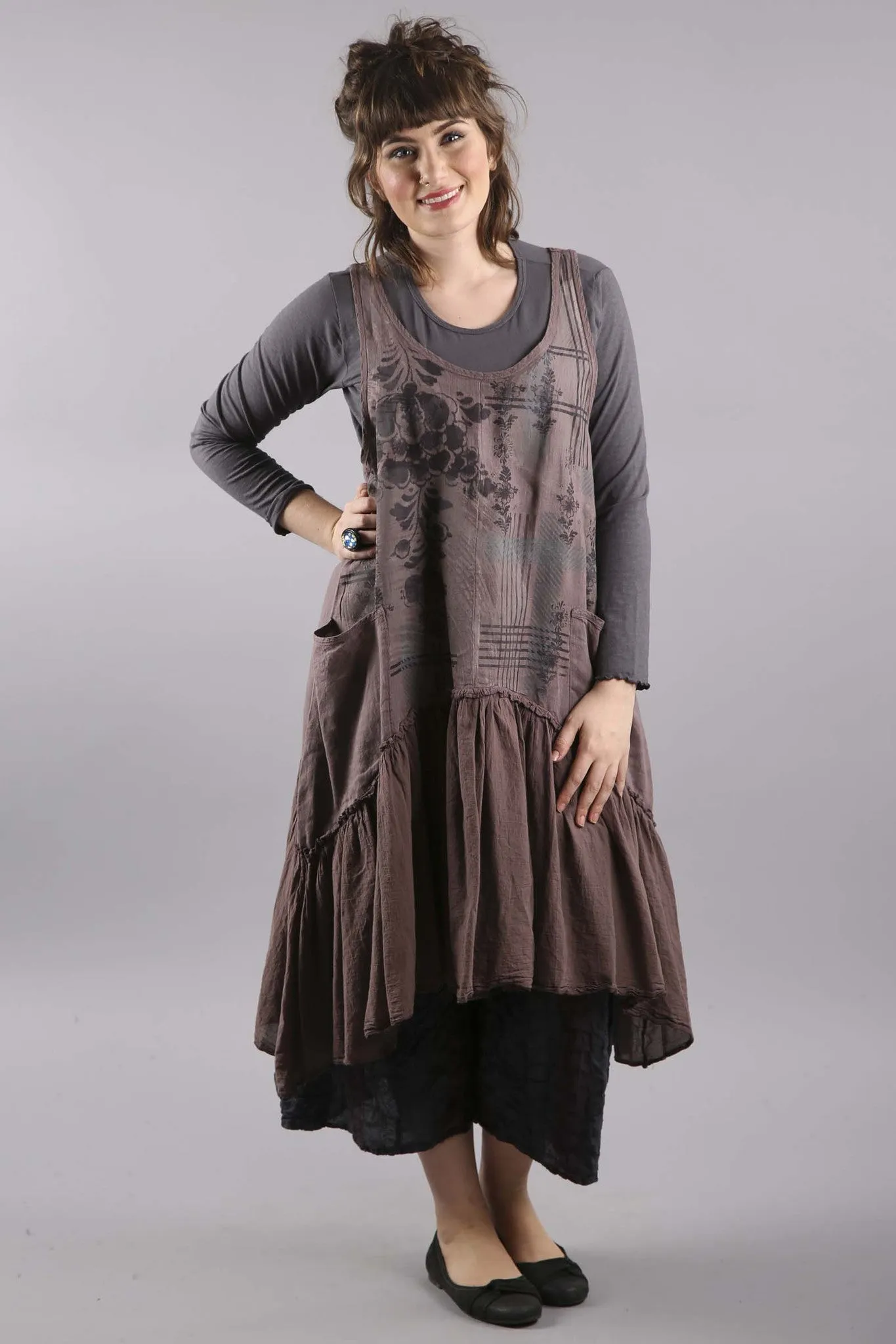 6199 Summer Frock Ferric Printed