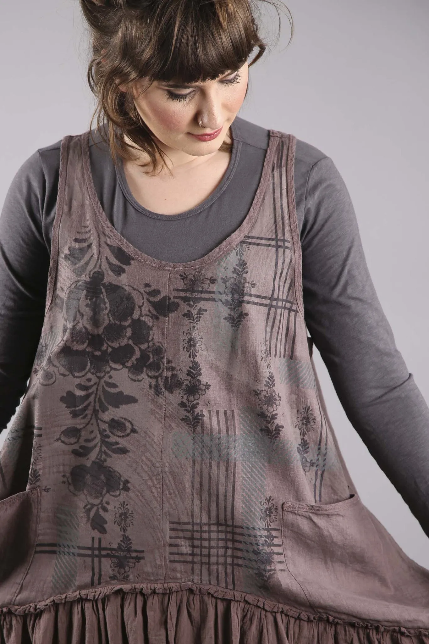 6199 Summer Frock Ferric Printed