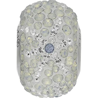 82063 Swarovski BeCharmed Pave Snowflake Bead