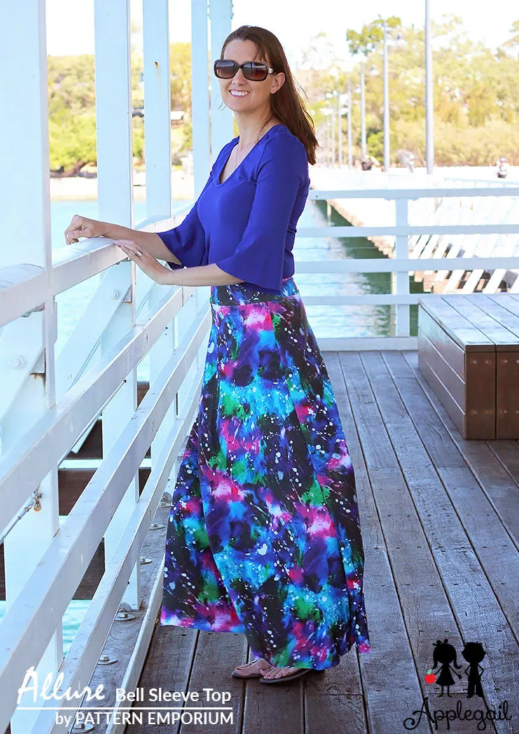 Allure | Bell Sleeve Top Sewing Pattern