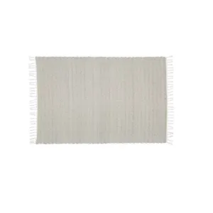 Amelia Jackson Cotton Dhurrie Twill Light Grey 75X120 cm SBED022