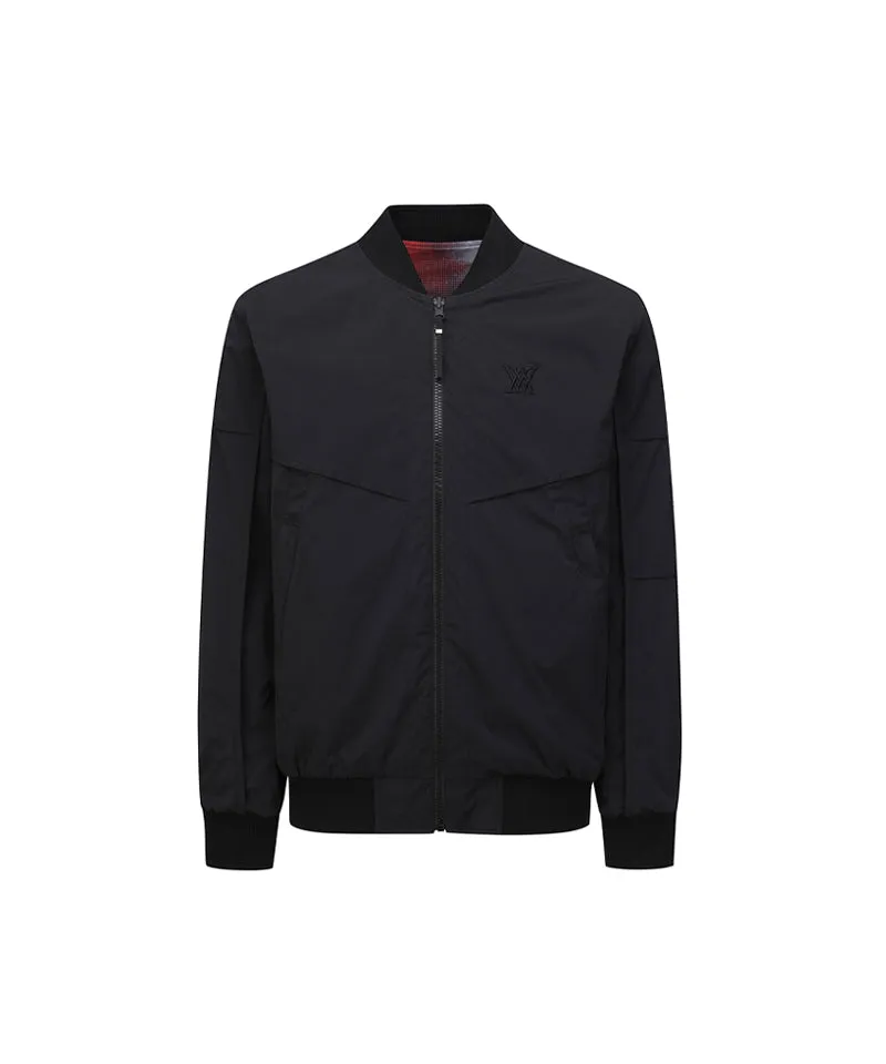 Anew Golf Men's SP Reversible Galaxy Pattern Jacket - Red