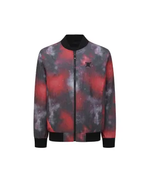 Anew Golf Men's SP Reversible Galaxy Pattern Jacket - Red