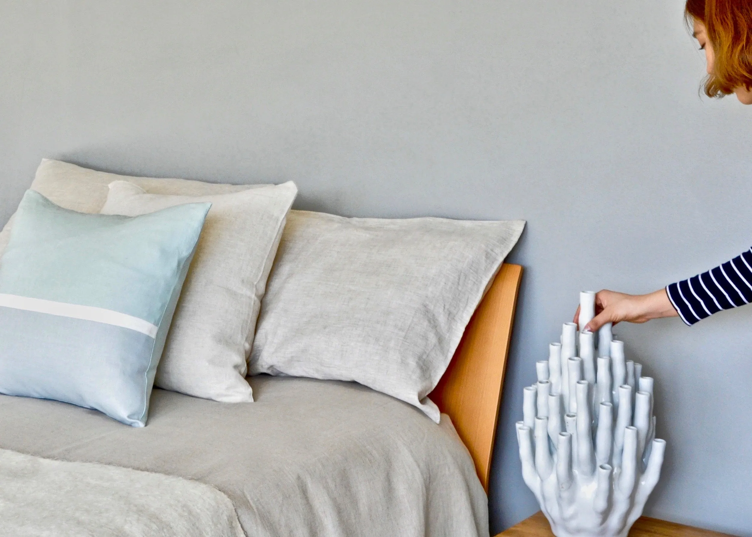 Anna Deluxe Sham Oatmeal