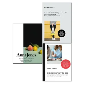 Anna Jones 3 Books Collection Set (A Modern Cook’s Year, Way to Cook, Way to Eat)