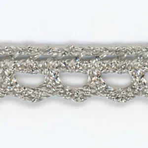 Antique Metallic Trimming Braid #1 Platinum