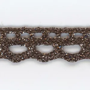 Antique Metallic Trimming Braid #8 Bronze