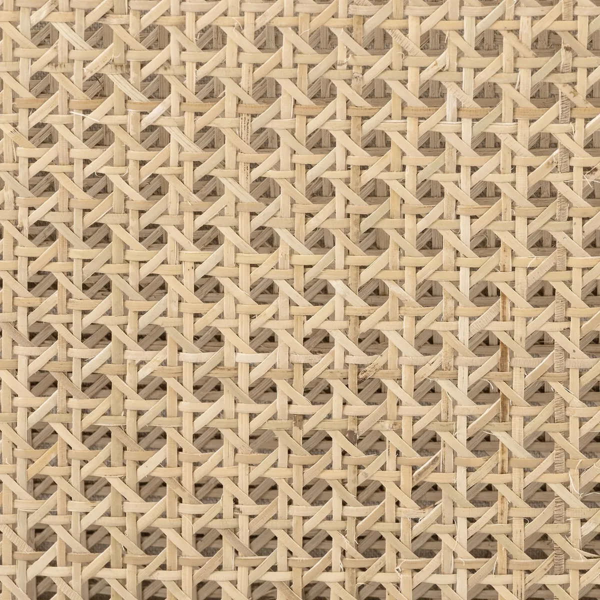 Antonia Cane Arm Chair, Toasted Parawood/Savile Flax