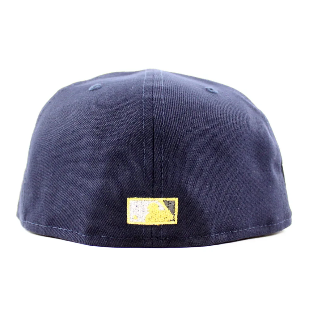 Arizona Diamondbacks 20th Anniversary New Era 59Fifty Fitted Hat (Night Shift Stone Khaki Under Brim)