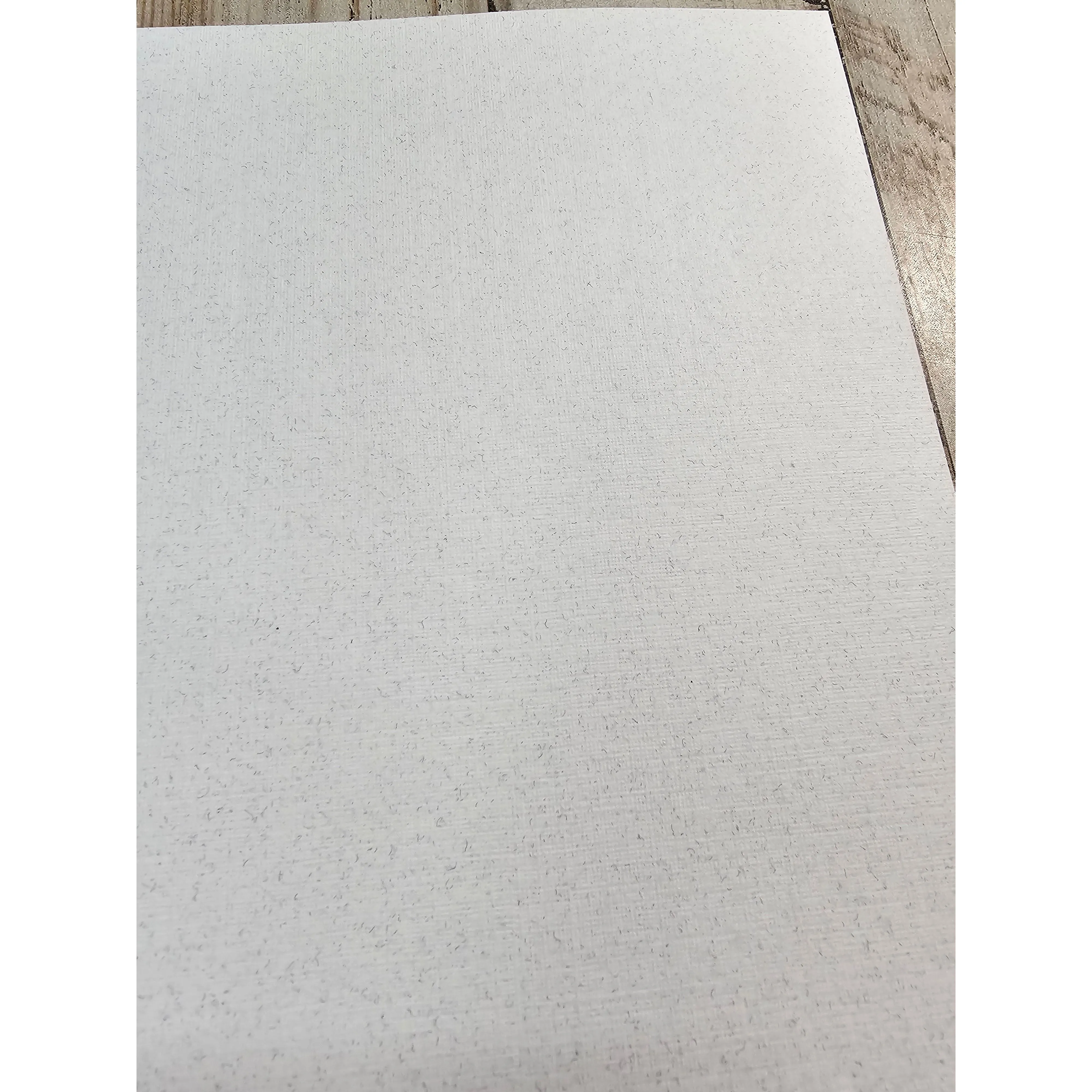 Artisan Cardstock - Linen Speckletone White - 12x12 - 24 Pack