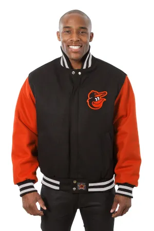Baltimore Orioles Embroidered Wool Jacket