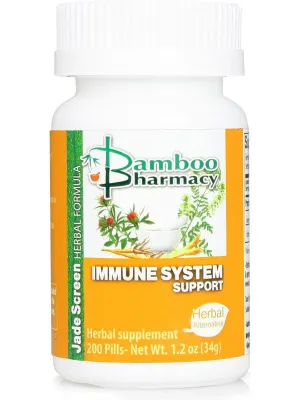 Bamboo Pharmacy, Immune System Support, Jade Screen, 200 Pills