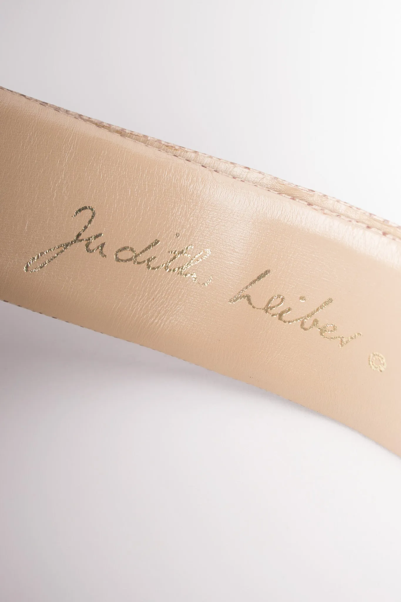 Baroque Buckle Belt