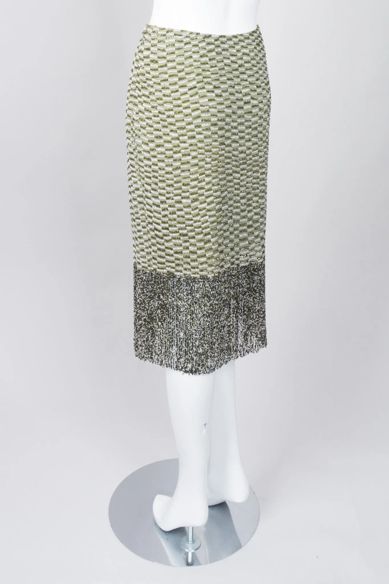 Bead Fringe Skirt