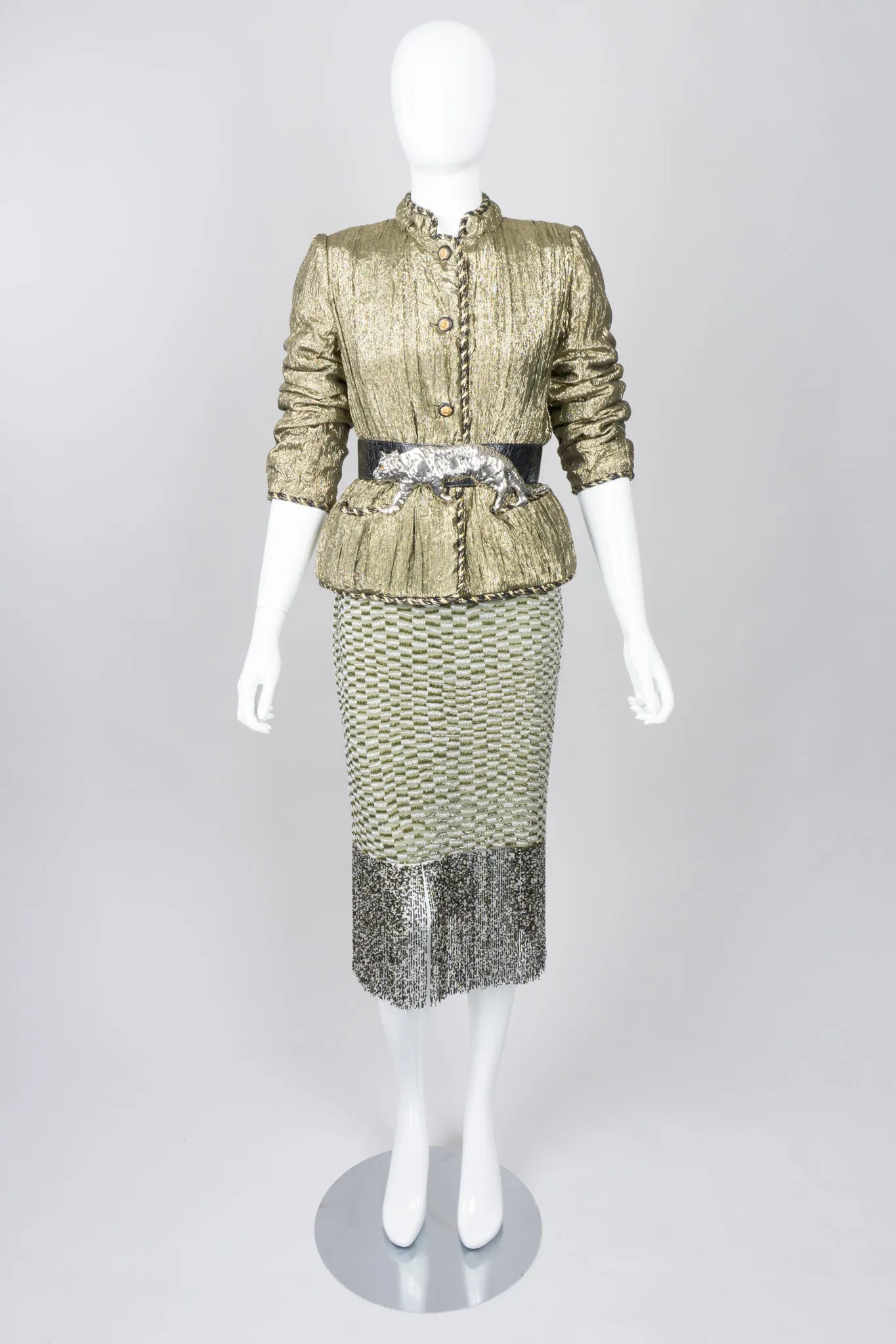 Bead Fringe Skirt