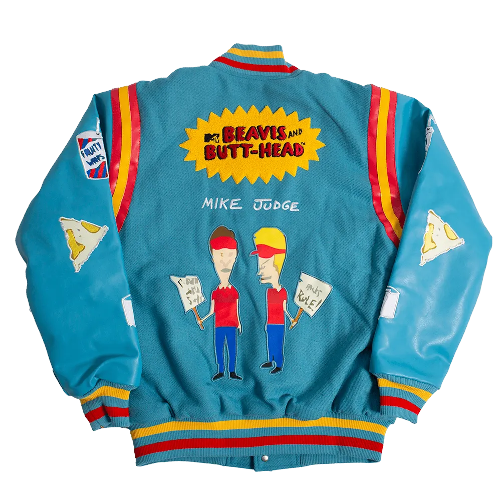 BEAVIS AND BUTTHEAD VARSITY JACKET