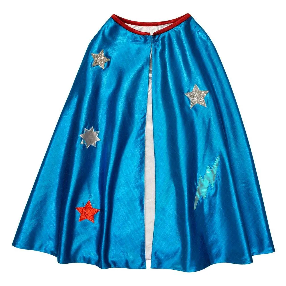 Blue Superhero Cape Dress up