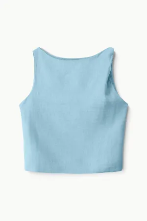 Boa Linen Top