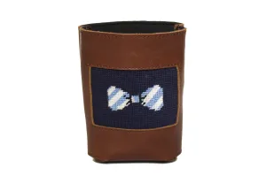Bow Tie Needlepoint Can Cooler