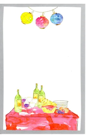 BUFFET PARTY - BLANK STOCK INVITATION