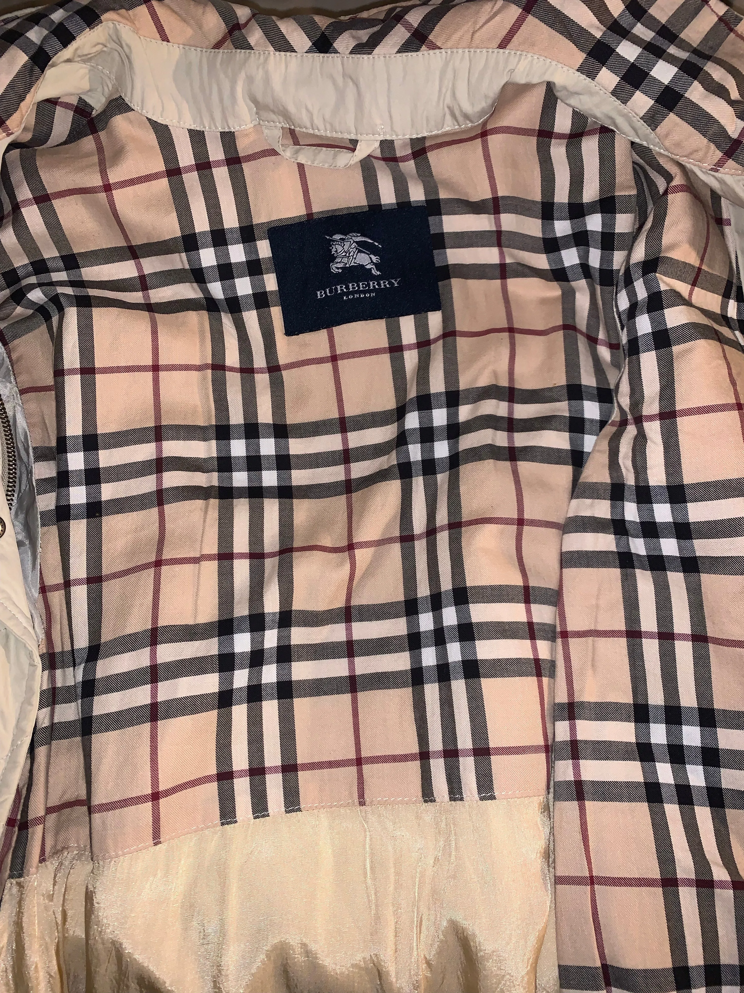 Burberry Quilted Jacket (Fits L)