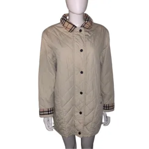 Burberry Quilted Jacket (Fits L)
