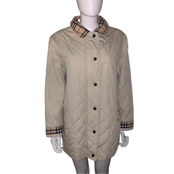 Burberry Quilted Jacket (Fits L)