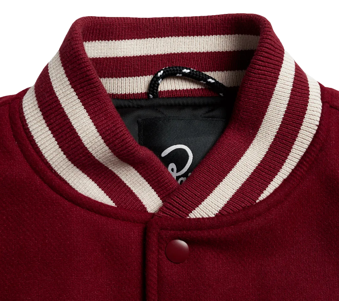 by Parra Run & Sit Bike Varsity Jacket