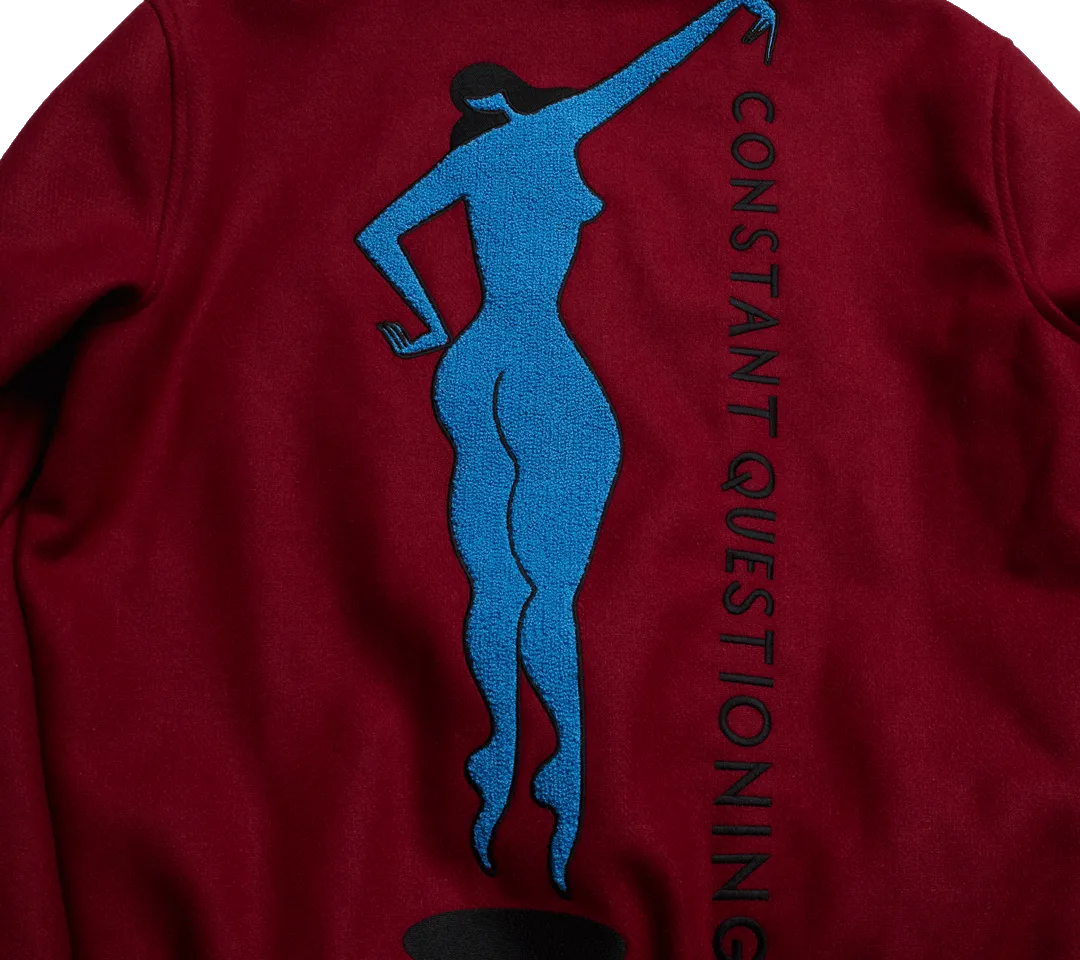 by Parra Run & Sit Bike Varsity Jacket