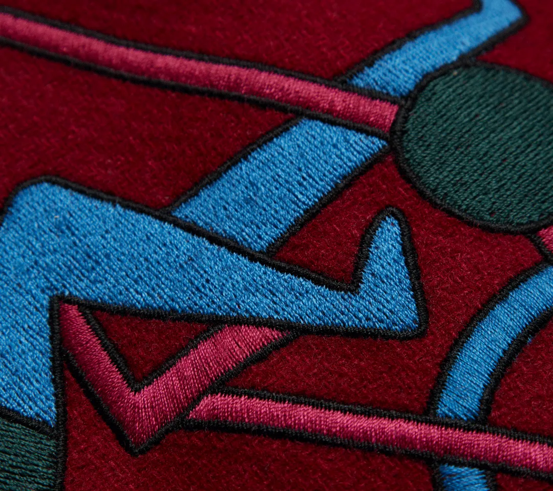 by Parra Run & Sit Bike Varsity Jacket
