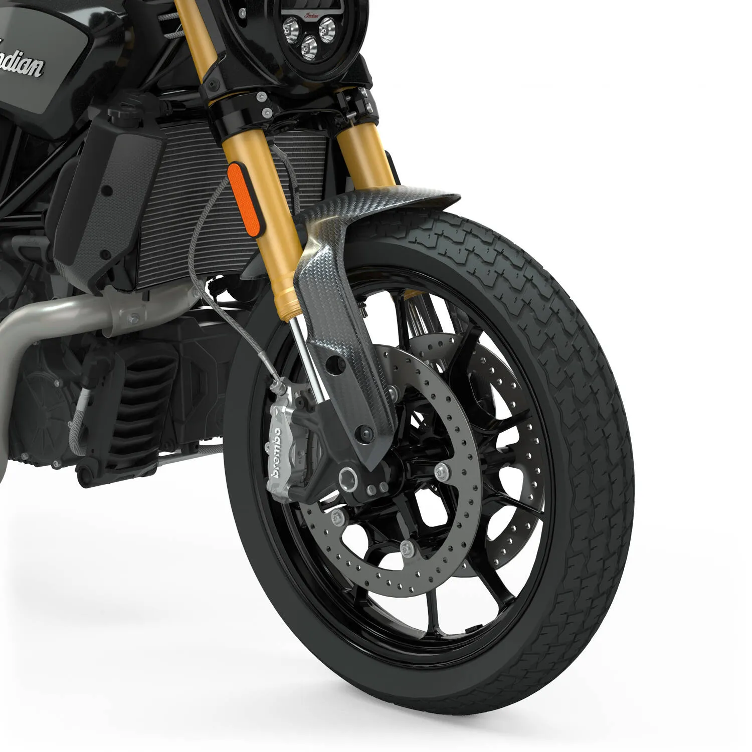 Carbon Fiber Front Fender 19 in.