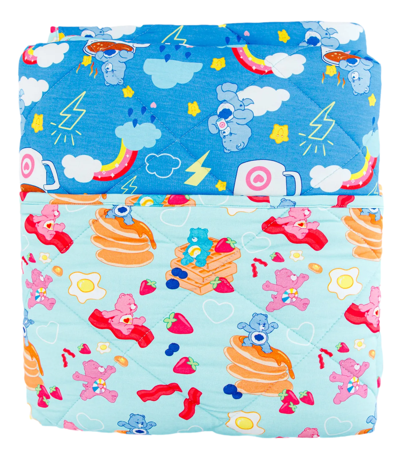 Care Bears™ Breakfast Bears / Grumpy Coffee Toddler Birdie Quilt