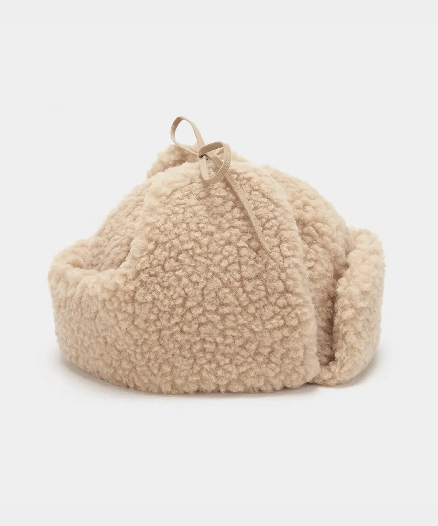 Câbleami Boa Aviator Hat in Beige