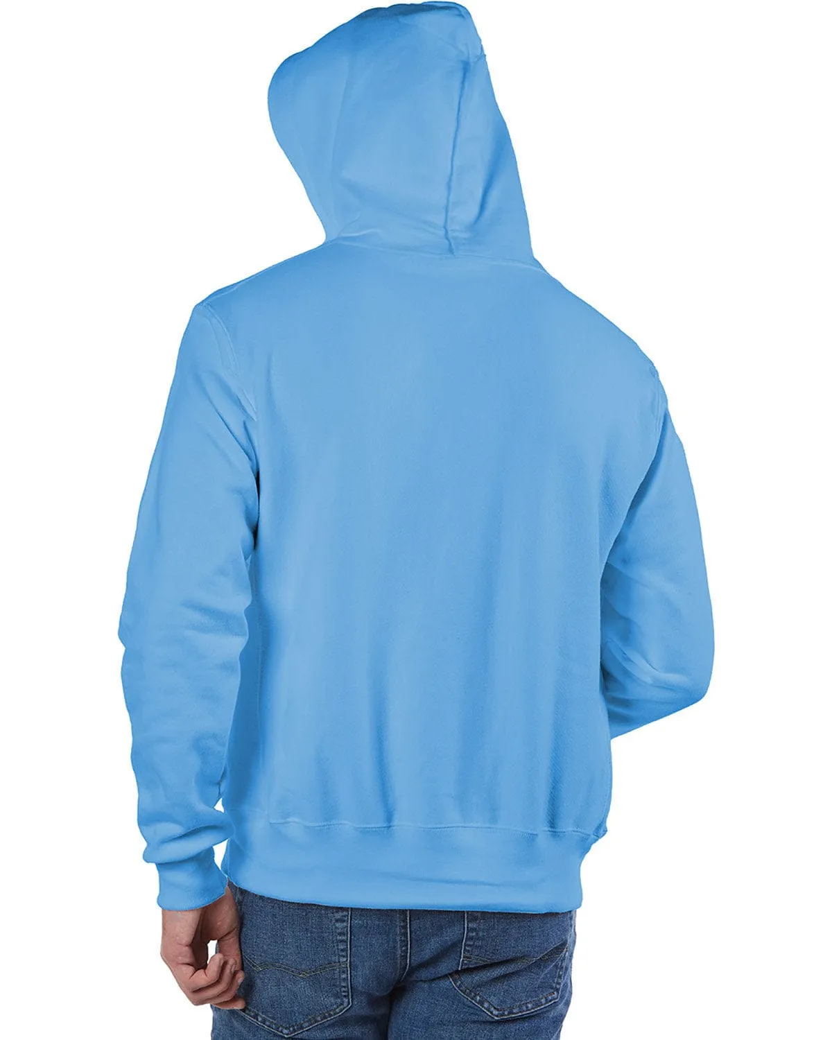 Champion Reverse Weave Hooded Sweatshirt | Light Blue