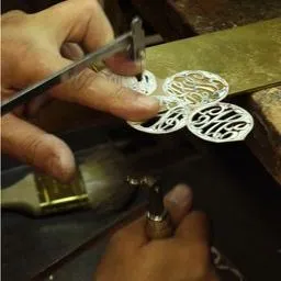 Cheshire Handcut Monogram Bracelet