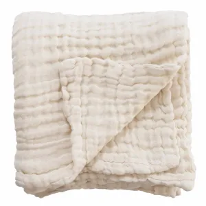 CL Organic Cotton Gauze Swaddle | Vanilla