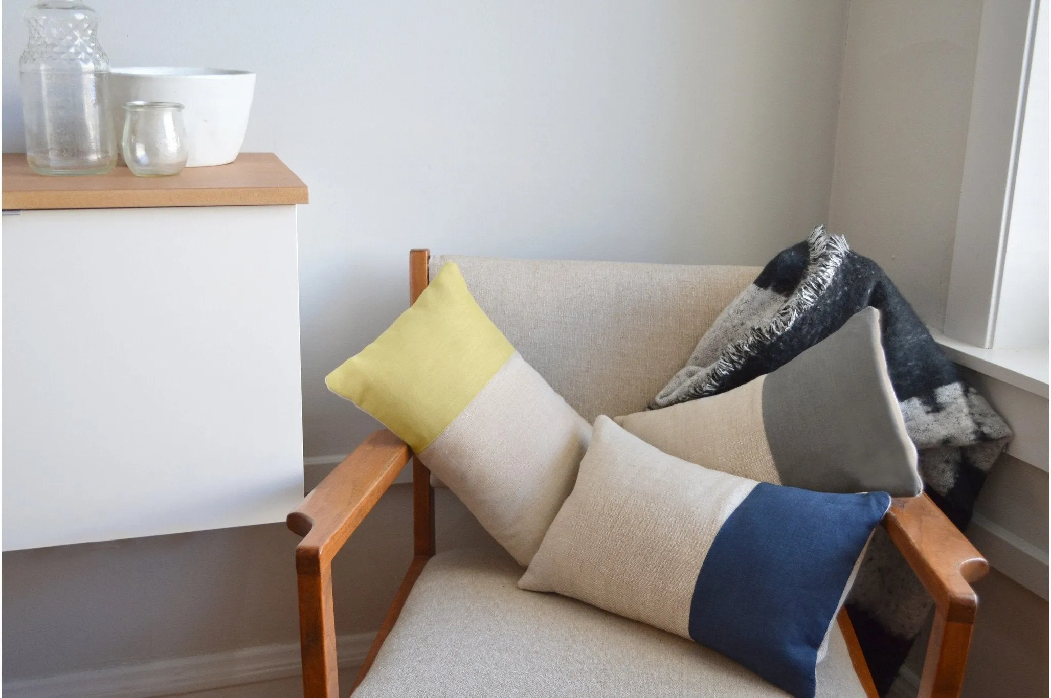 Claire Accent Pillow Indigo