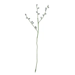 Crochet Pussy Willow Branch