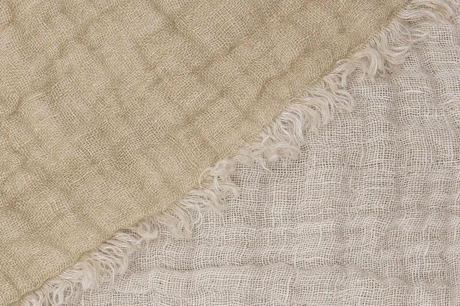 Crush Double Linen Throw