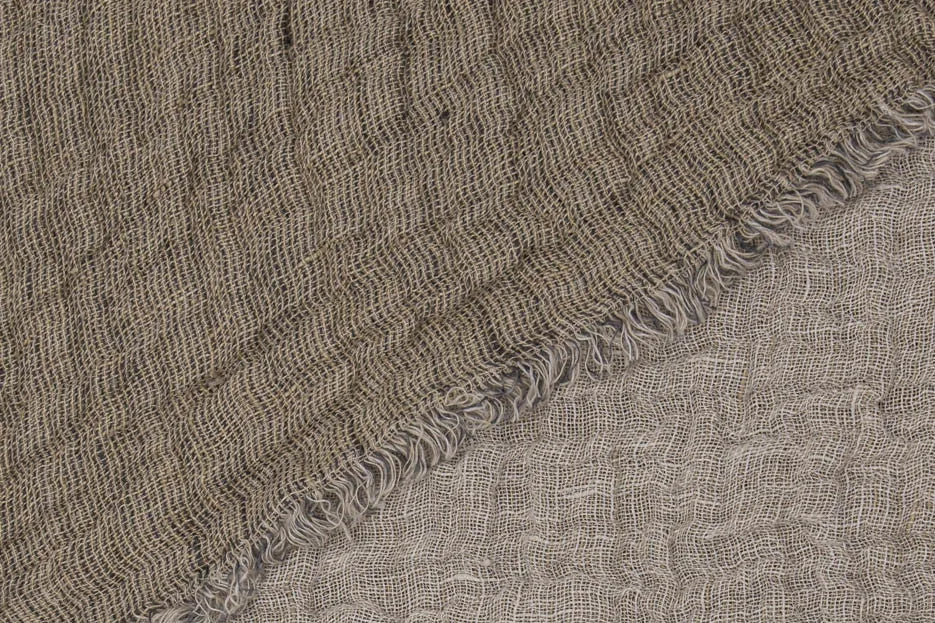 Crush Double Linen Throw