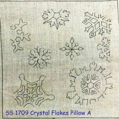 Crystal Flakes Pillow A