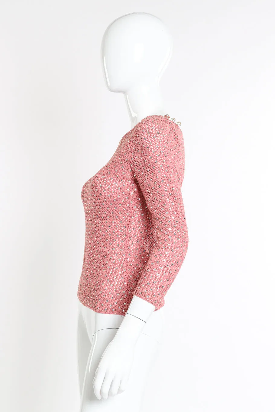 Crystal Open Knit Top II
