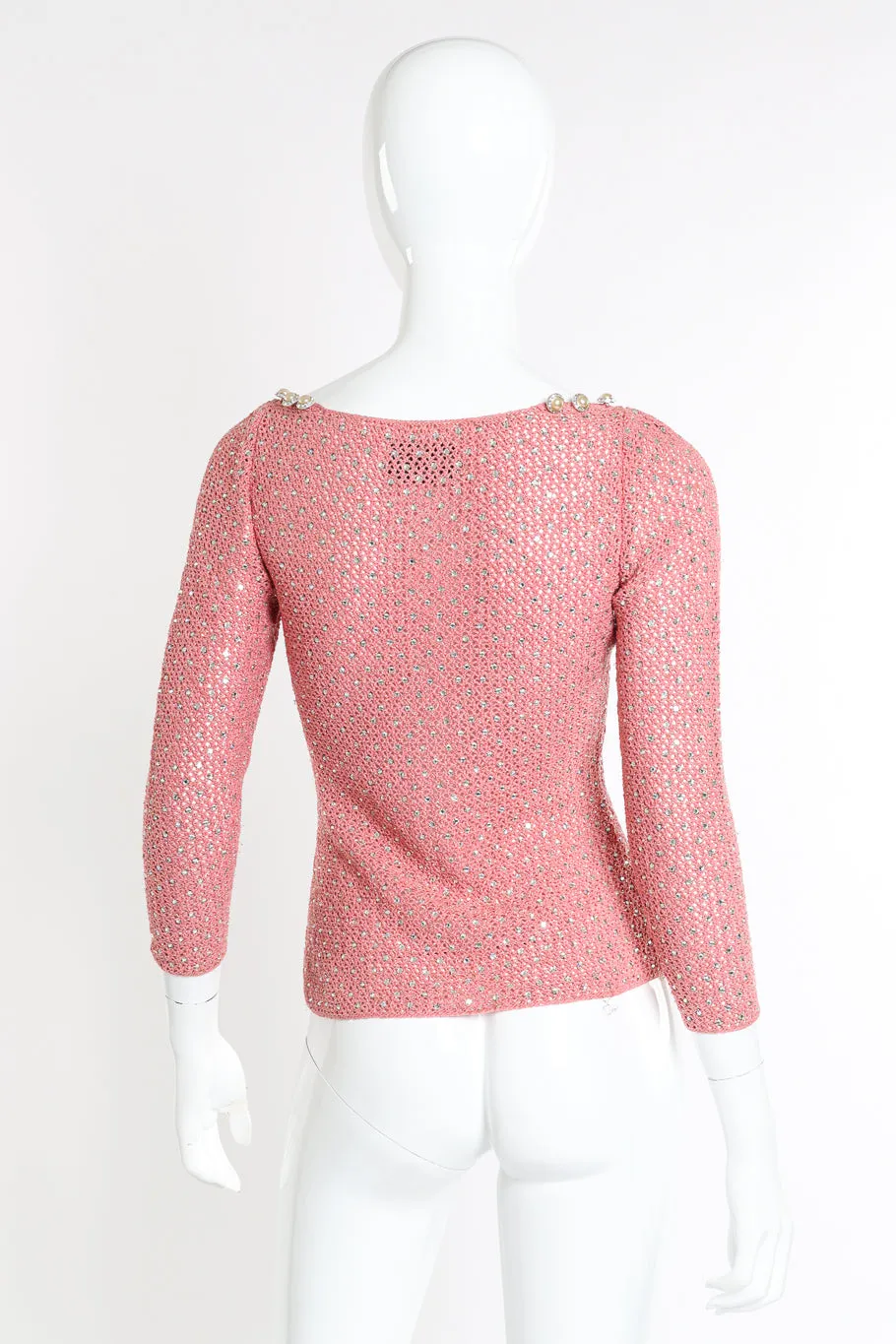 Crystal Open Knit Top II