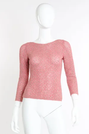 Crystal Open Knit Top II
