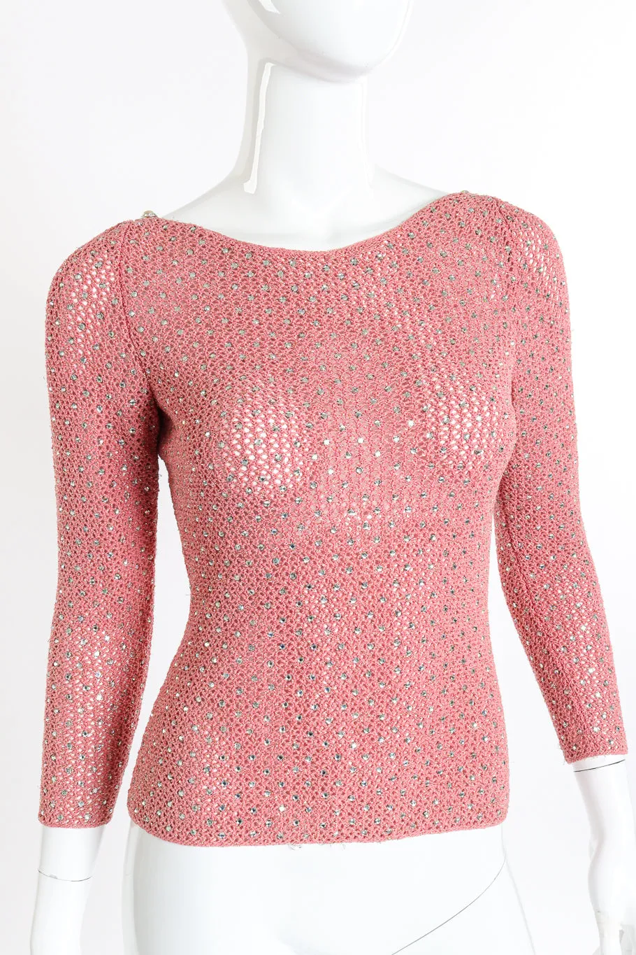 Crystal Open Knit Top II