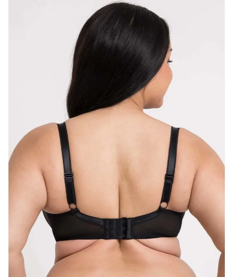 Curvy Kate Strawberry Crush Balcony Bra - Black Multi